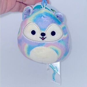 NWT Felexine the Fox Squishmallows, Ages 3+ Clip-on Plush! Ready. Set. Squish!